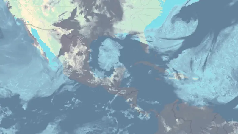 Nebulozitate weather map