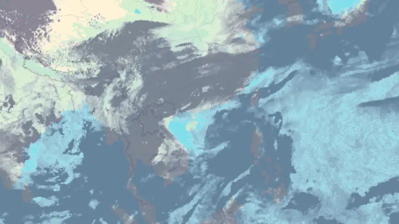 Oblačnost weather map