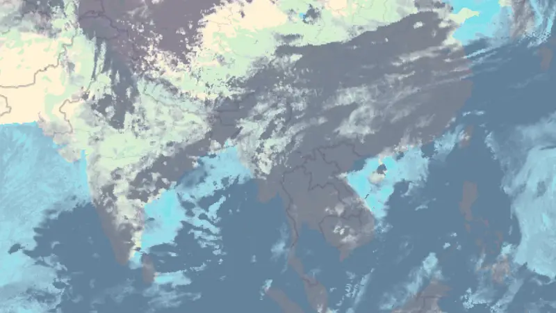 Oblačnost weather map