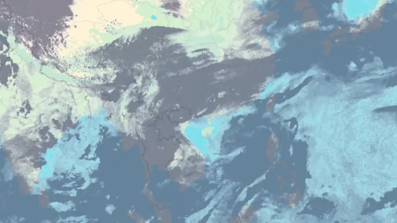 Zachmurzenie weather map