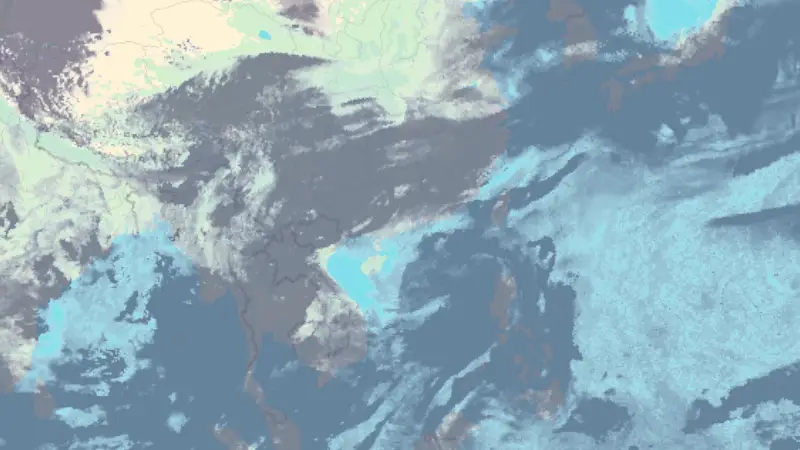 Skydekke weather map