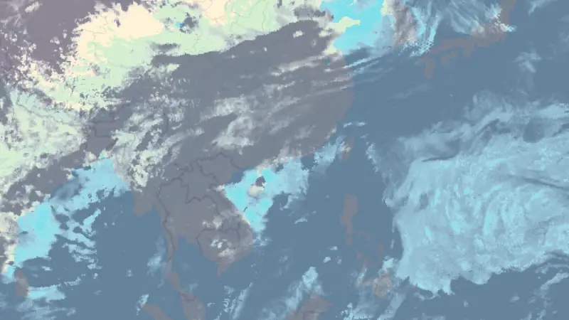 Clouds weather map
