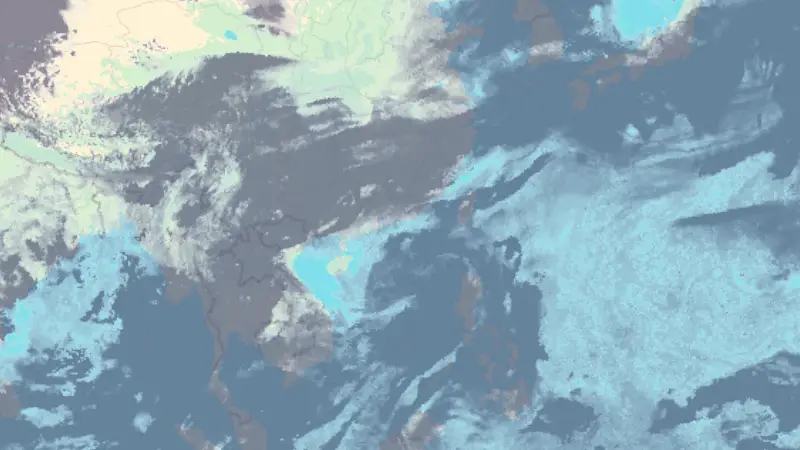Zachmurzenie weather map