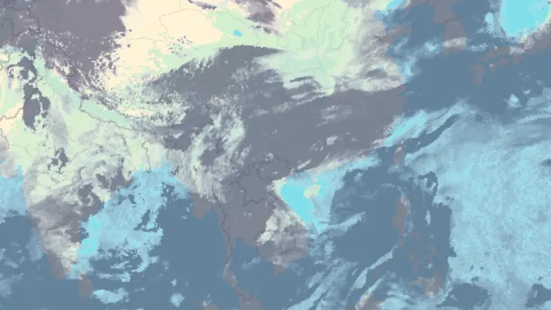 Oblačnost weather map