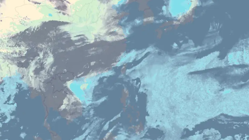 Clouds weather map