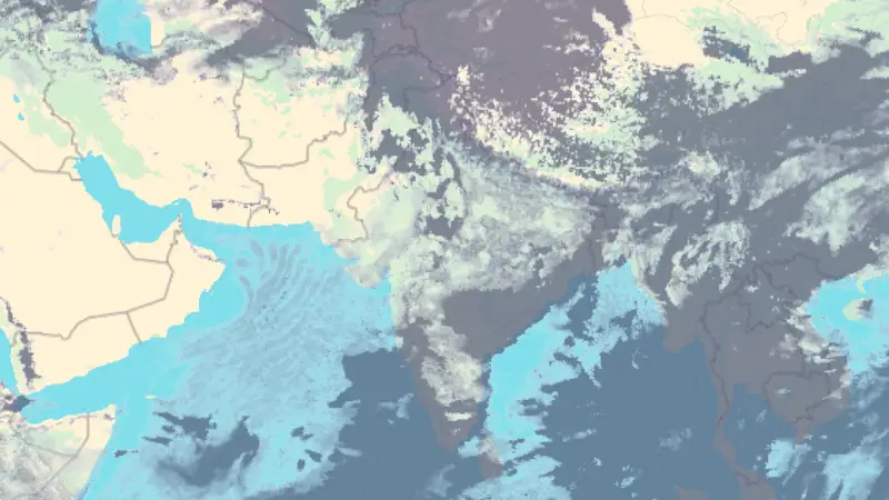 Nubosidad weather map