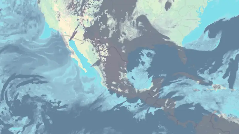 Clouds weather map