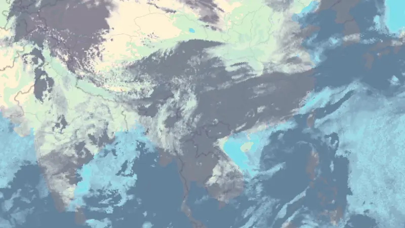 Clouds weather map