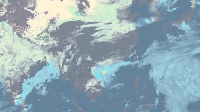 Nubosidad weather map
