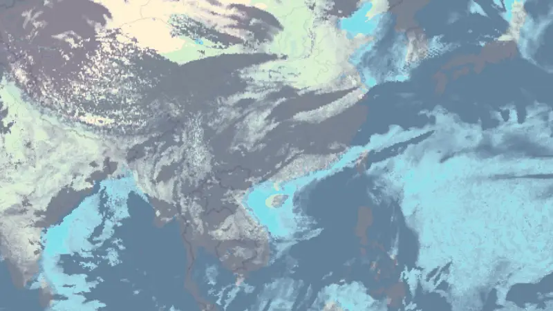Nubosidad weather map