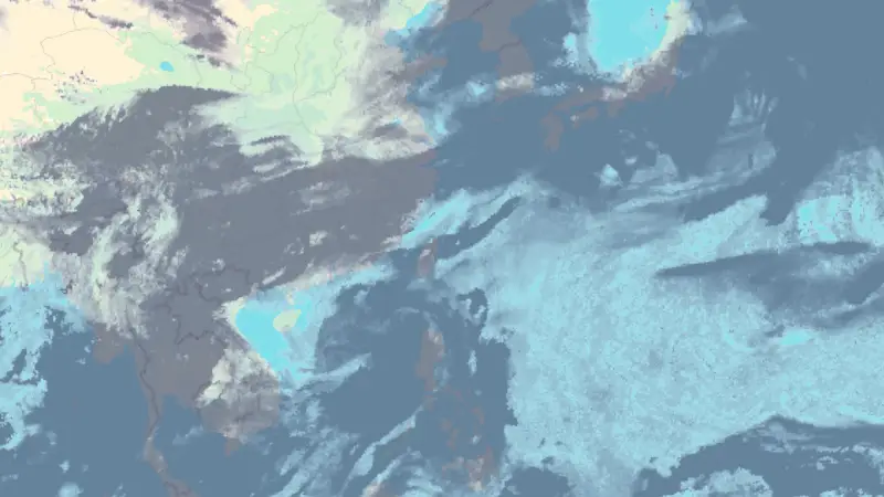 Clouds weather map
