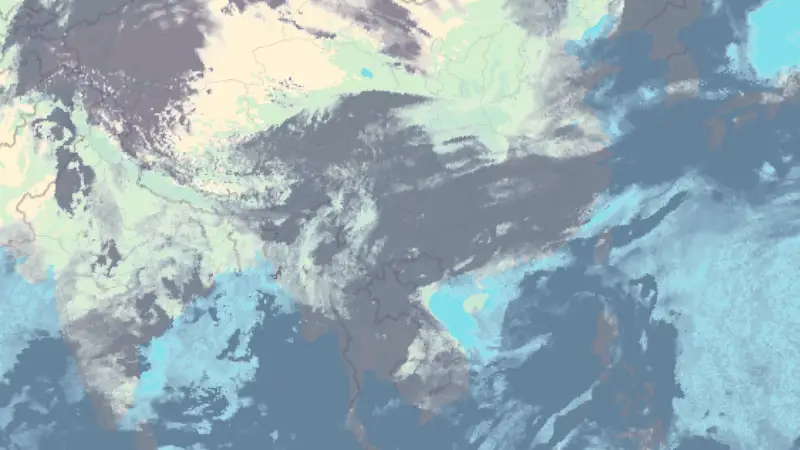 Clouds weather map