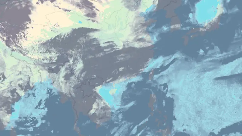Clouds weather map