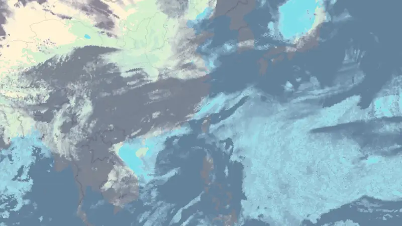 Molnighet weather map