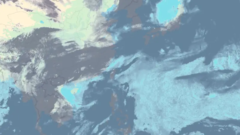 Clouds weather map