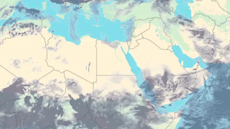 ابر weather map