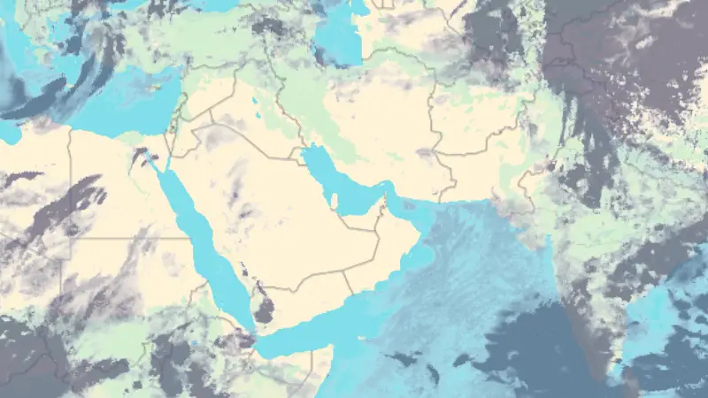 ढग weather map