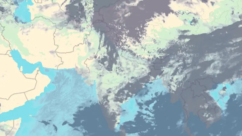 Nuvolosità weather map