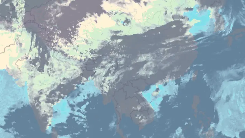 ढग weather map