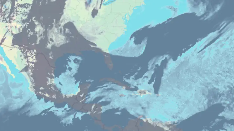 Clouds weather map