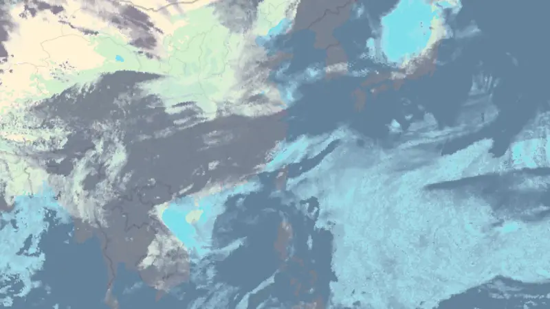 Clouds weather map