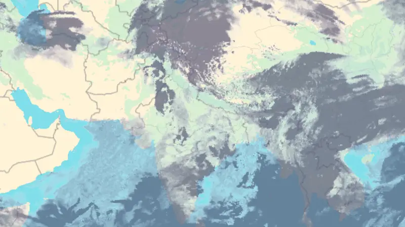Nuvolosità weather map