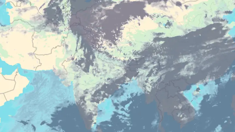 Nuvolosità weather map