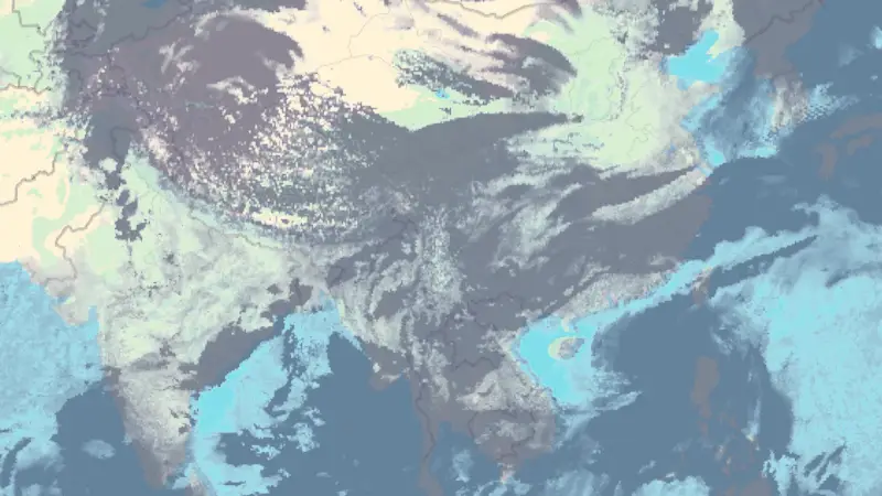 Clouds weather map