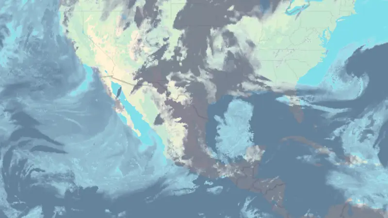Clouds weather map