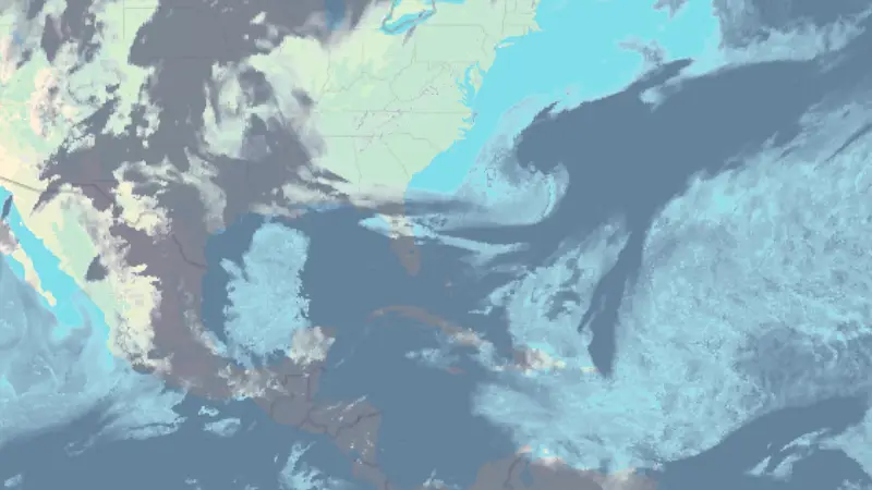 Clouds weather map