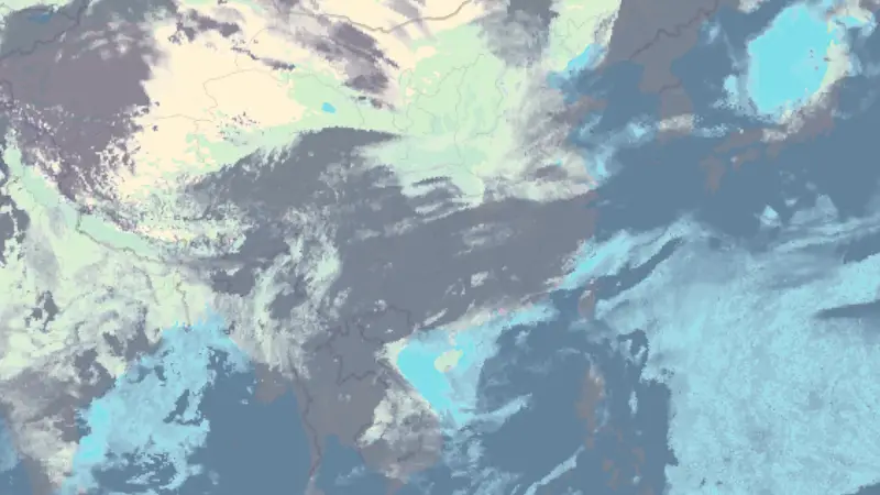 Zachmurzenie weather map