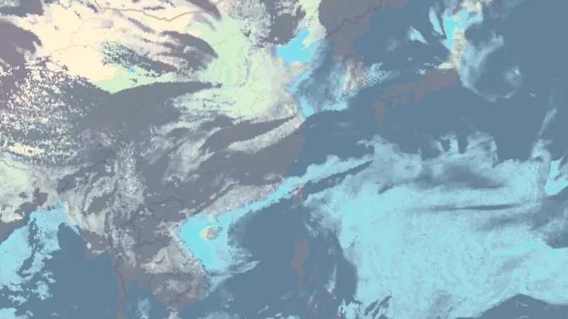 雲量 weather map