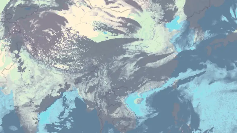 Clouds weather map