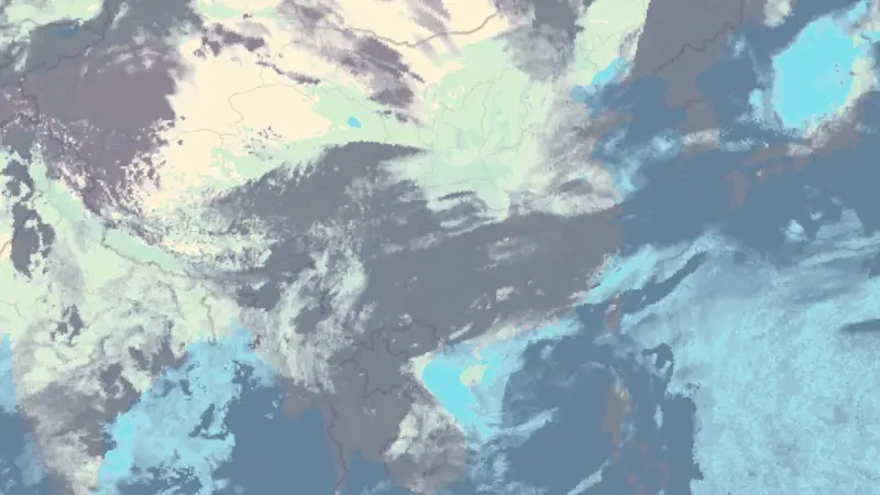 Clouds weather map