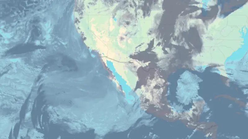 Zachmurzenie weather map