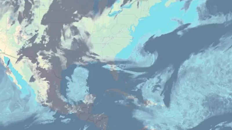 Clouds weather map