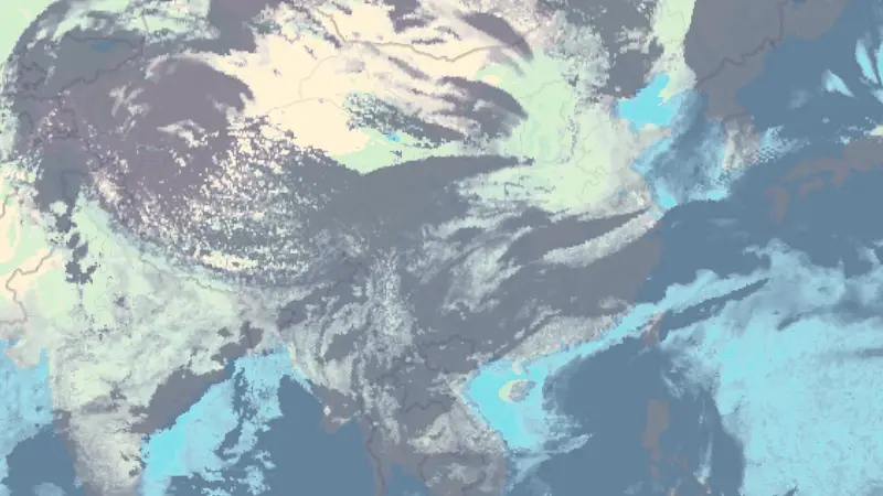 Clouds weather map
