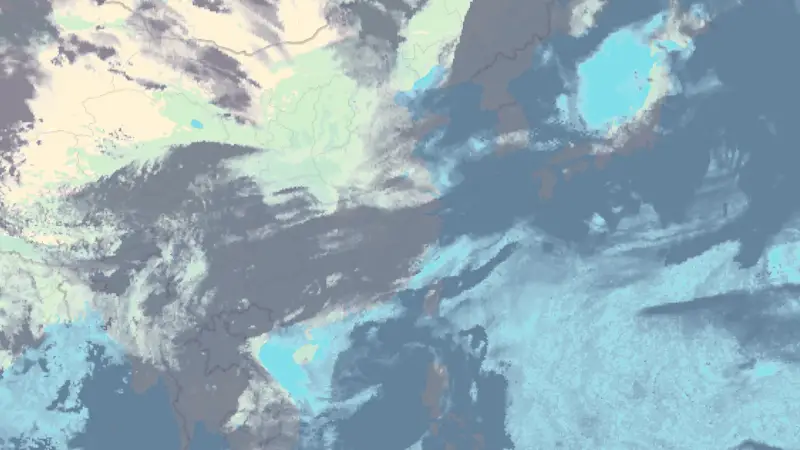 Clouds weather map