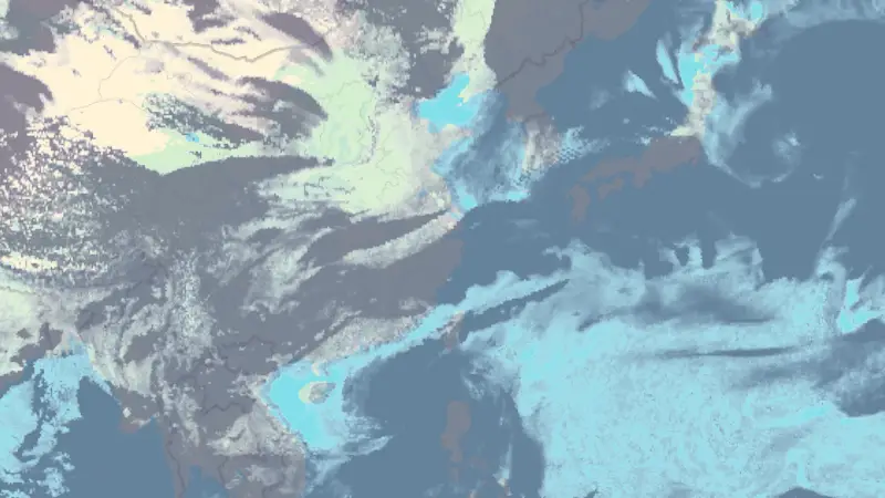 Clouds weather map