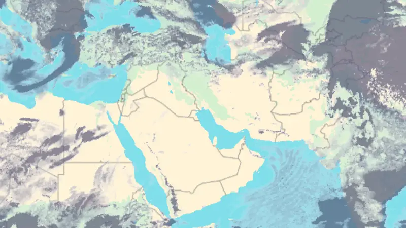 Clouds weather map