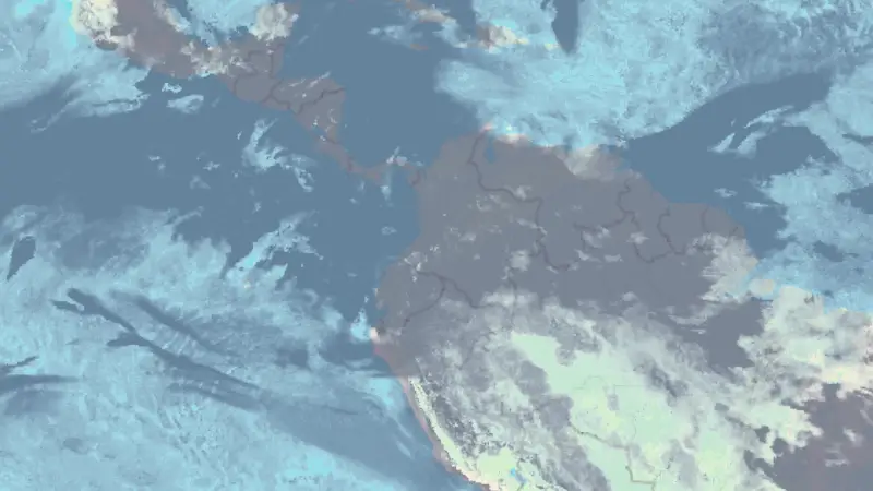 Clouds weather map