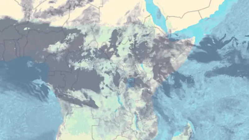 Clouds weather map