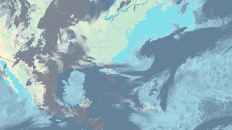 Clouds weather map