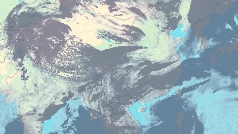 Clouds weather map