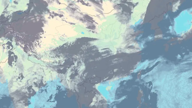 Oblačnost weather map