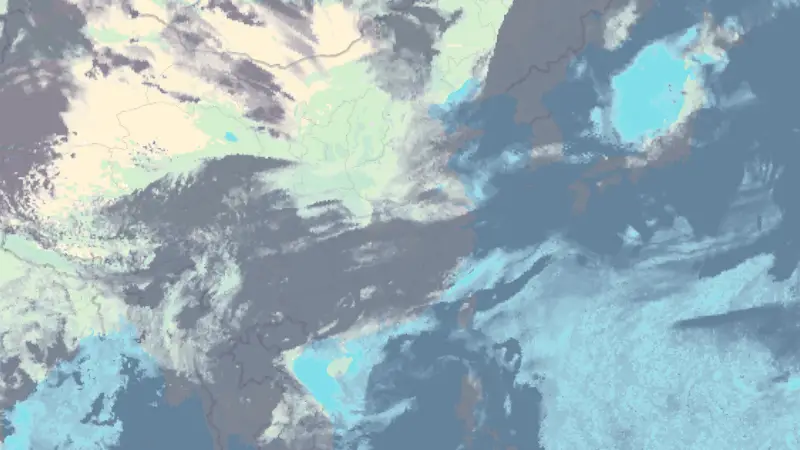 Clouds weather map