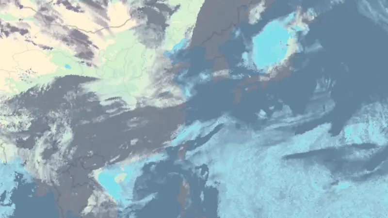 Clouds weather map