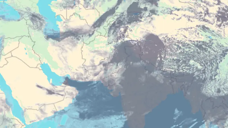 Bewölkung weather map