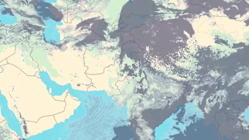 Ulap weather map