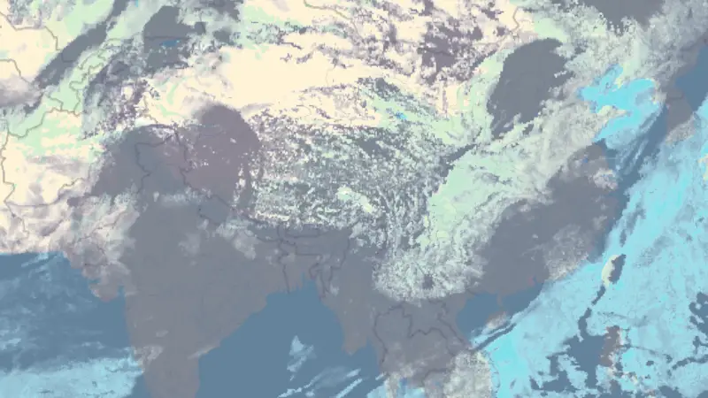 Skyer weather map